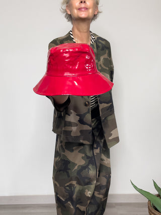 Cloche impermeabile effetto naplak