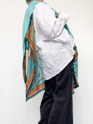 Camicia in cotone stropicciata