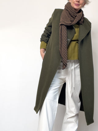 Cappottino con tasche applicate