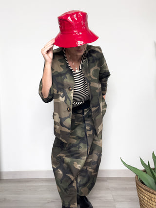 Cloche impermeabile effetto naplak