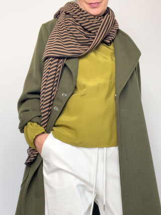 Cappottino con tasche applicate