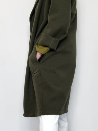 Cappottino con tasche applicate