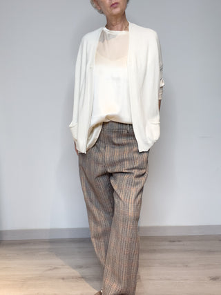 Gilet ovetto con mezza manica