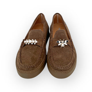 Mocassino suede con applicazioni - La scarpolina scalza