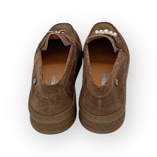Mocassino suede con applicazioni - La scarpolina scalza