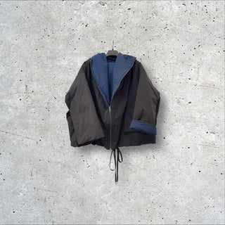 Piumino kimono bicolore - La scarpolina scalza