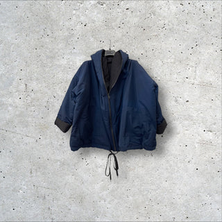Piumino kimono bicolore - La scarpolina scalza