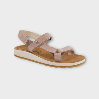 Sandalo con velcro regolabile - La scarpolina scalza