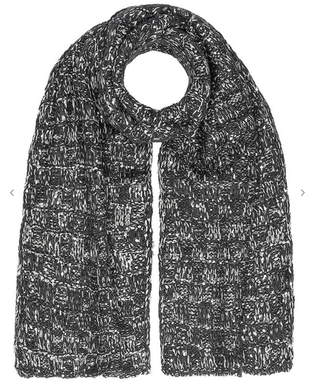 Sciarpa jacquard con lurex e paillettes - La scarpolina scalza