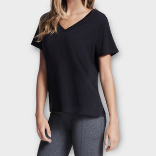 Skechers Pima Vneck tee - La scarpolina scalza