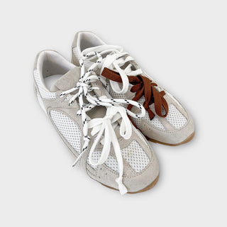 Sneaker inserti tessuto - La scarpolina scalza