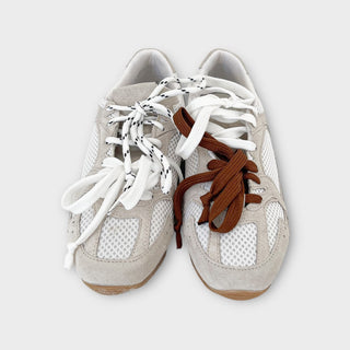 Sneaker inserti tessuto - La scarpolina scalza