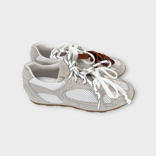 Sneaker inserti tessuto - La scarpolina scalza