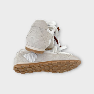 Sneaker inserti tessuto - La scarpolina scalza