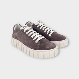 Sneaker platform suède - La scarpolina scalza