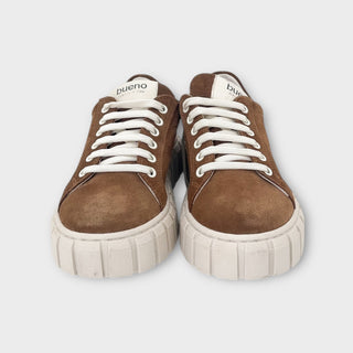 Sneaker platform suède - La scarpolina scalza