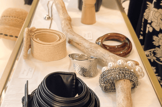 Dettagli vetrina dell'ultima edizione del temporary shop a Milano