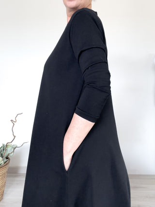 Maxi dress con zip