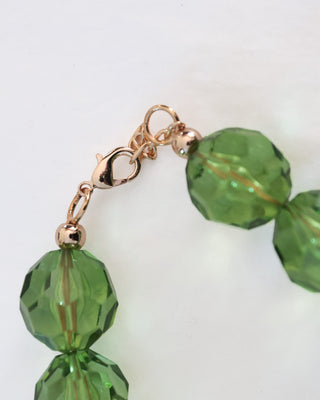 Collana in resina effetto cristallo