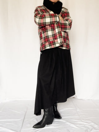 Cappottino corto in flanella