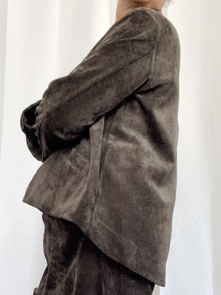 Giacca in velluto a coste sottili