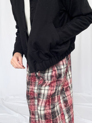 Bomber in felpa di cotone pesante