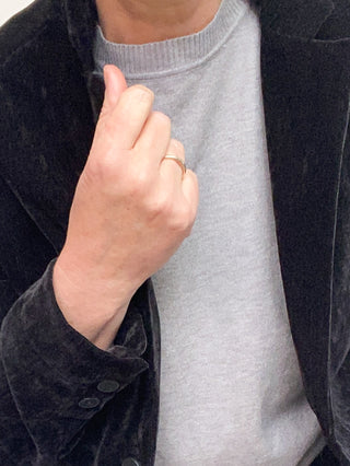 Maglia girocollo in viscosa