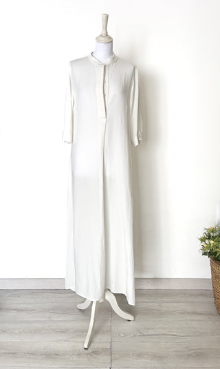 Abito Sospeso in viscosa e lino