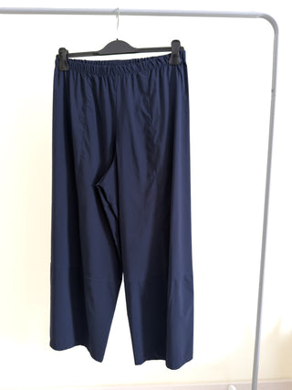 Pantalone wide leg in bengalina
