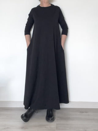 Maxi dress con zip