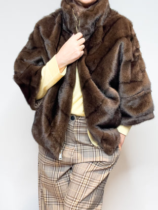 Ecopelliccia corta Velia