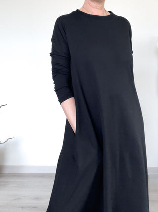 Maxi dress con zip