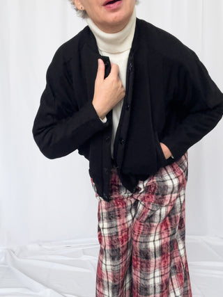 Bomber in felpa di cotone pesante