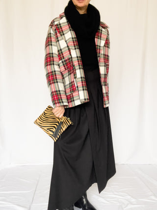 Cappottino corto in flanella