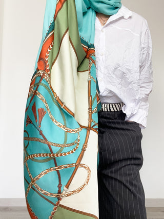 Camicia in cotone stropicciata