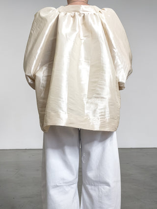 Blusa mano taffetà maniche lunghe