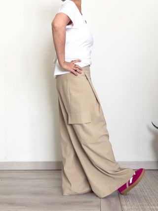 Pantalone cargo fluido Eclipse