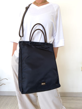 Shopping bag in nylon tecnico