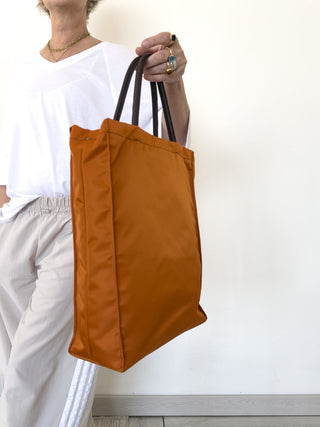 Shopping bag in nylon tecnico
