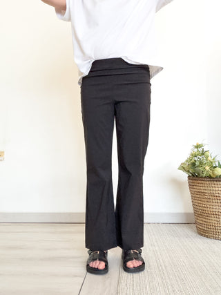 Pantalone in bengalina a zampetta