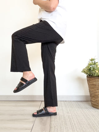 Pantalone in bengalina a zampetta