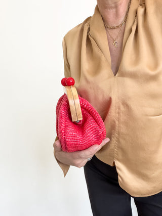 Clutch con maxi boules