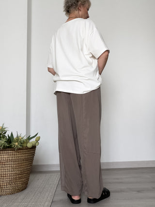 Pantalone wide leg a T Teodora