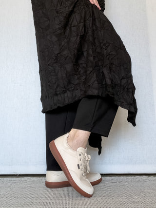 Sneaker soft in pelle con GORE-TEX
