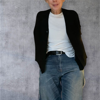 Gilet ovetto con mezza manica