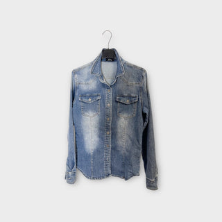 Camicia jeans elasticizzata - La scarpolina scalza