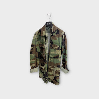 Giacca army vintage camouflage - La scarpolina scalza