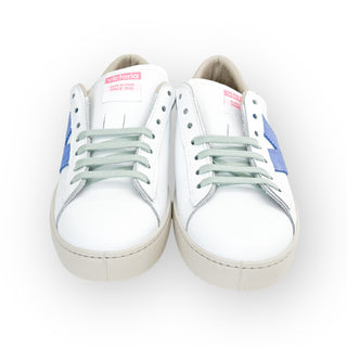 Sneaker logo azzurro - La scarpolina scalza